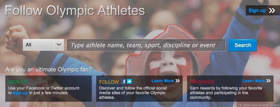 Olympic Social Media Hub