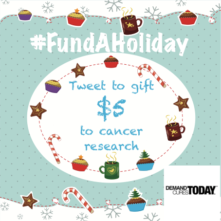 tweet to donate to cancer research