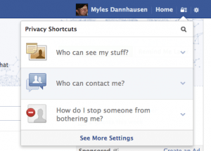 Facebook Privacy Options