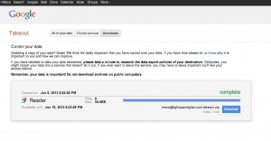 Google Reader Export Download