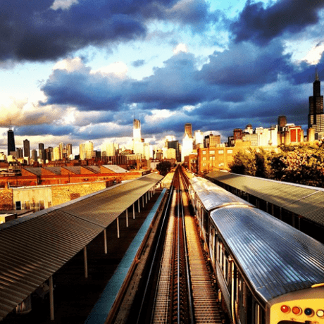 Chicago Instagram Green Line