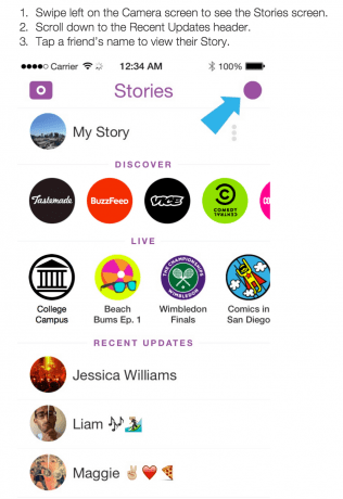 snapchat offers choice and control