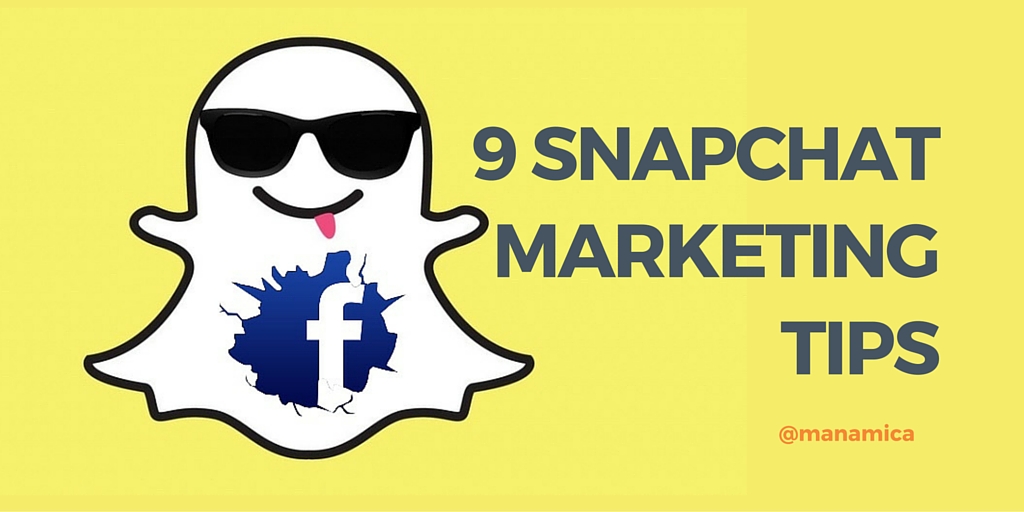 snapchat marketing tips