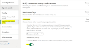 how to invite people to follow your linkedin page
