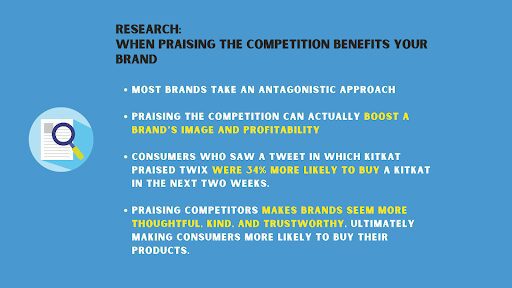 Study Shows Praising Your Brand Competitors Can Positively Impact Attitudes Toward Your Brand